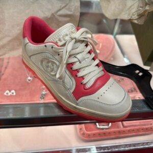 Gucci Kids Sneakers in Red and White
